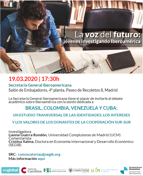 Invitación Jóvenes investigando Iberoamérica