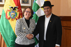 Canciller Bolivia