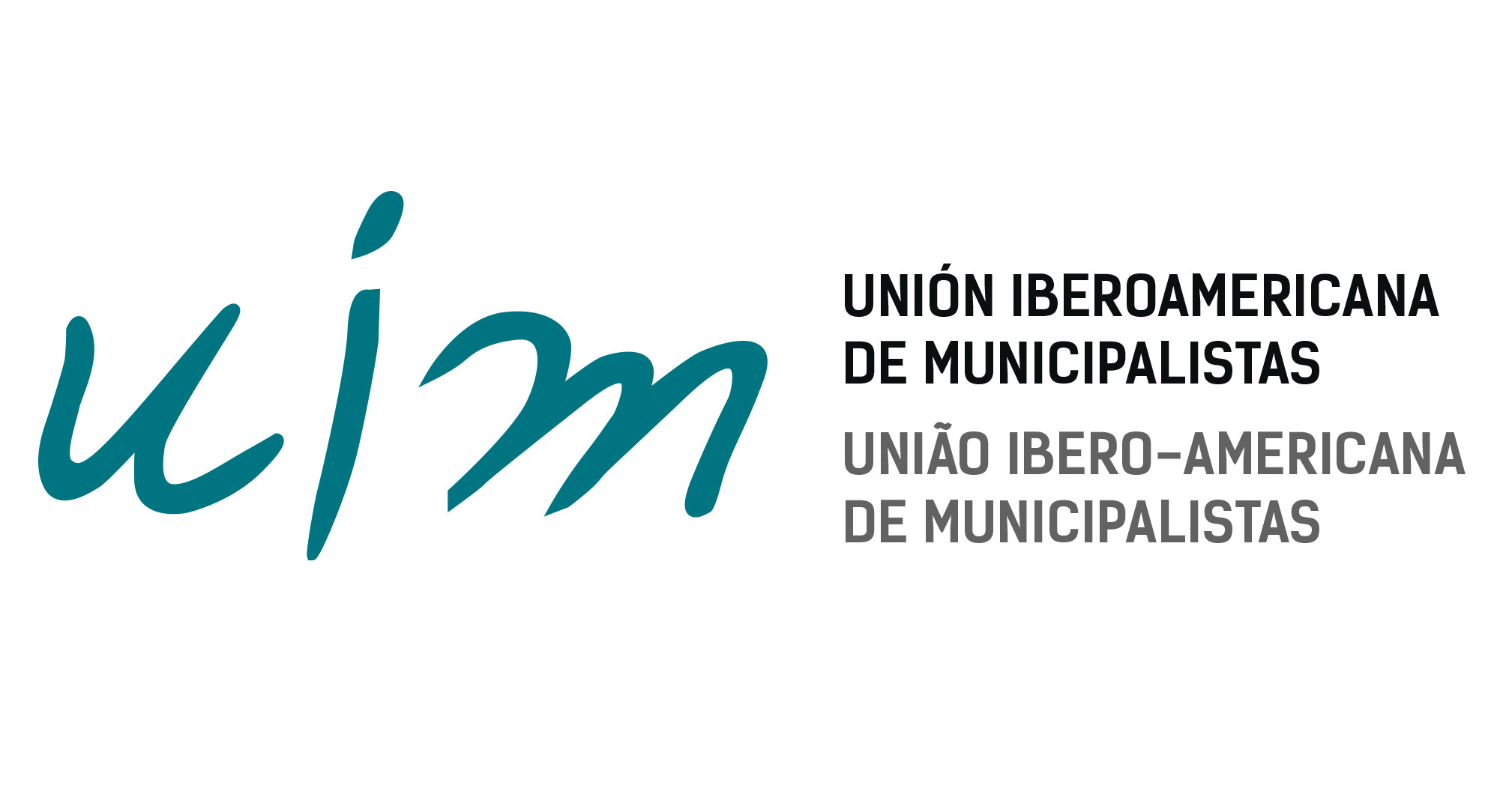 logotipo UIM: União Ibero-Americana de Municipalistas