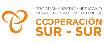 logotipo Programa Ibero-Americano para o Fortalecimento da Cooperação Sul-Sul