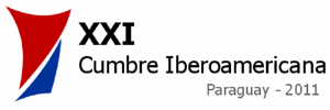 logotipo XXI Cumbre Iberoamericana Asunción 2011 – “Transformación del Estado y desarrollo”