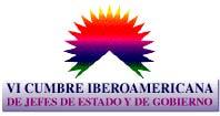 logotipo VI Cumbre Iberoamericana Santiago y Viña del Mar 1996 – «Desarrollo Político de Iberoamérica»