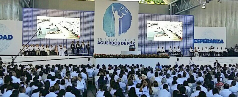 25 años de los acuerdos de paz de El Salvador